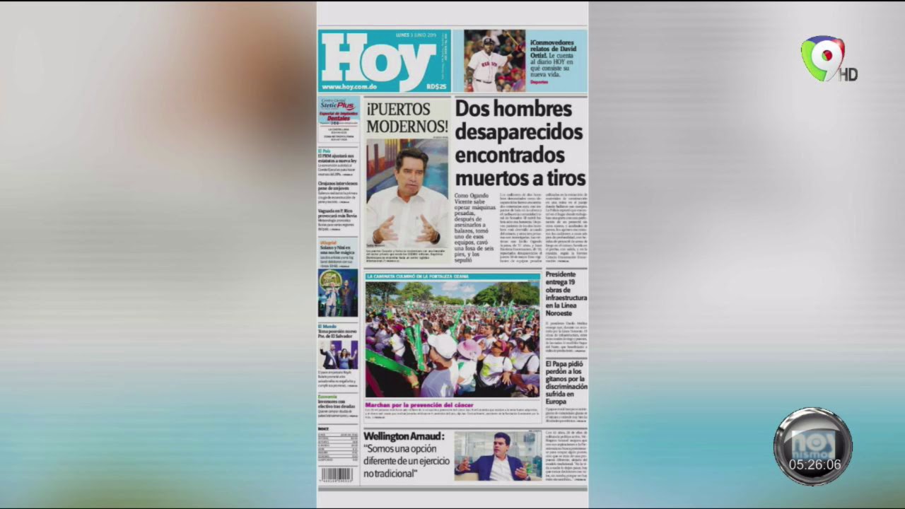 Infórmate con las portadas de los principales periódicos de Rep ...