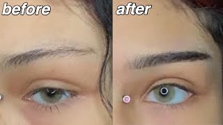 Straight Eyebrow Tutorial