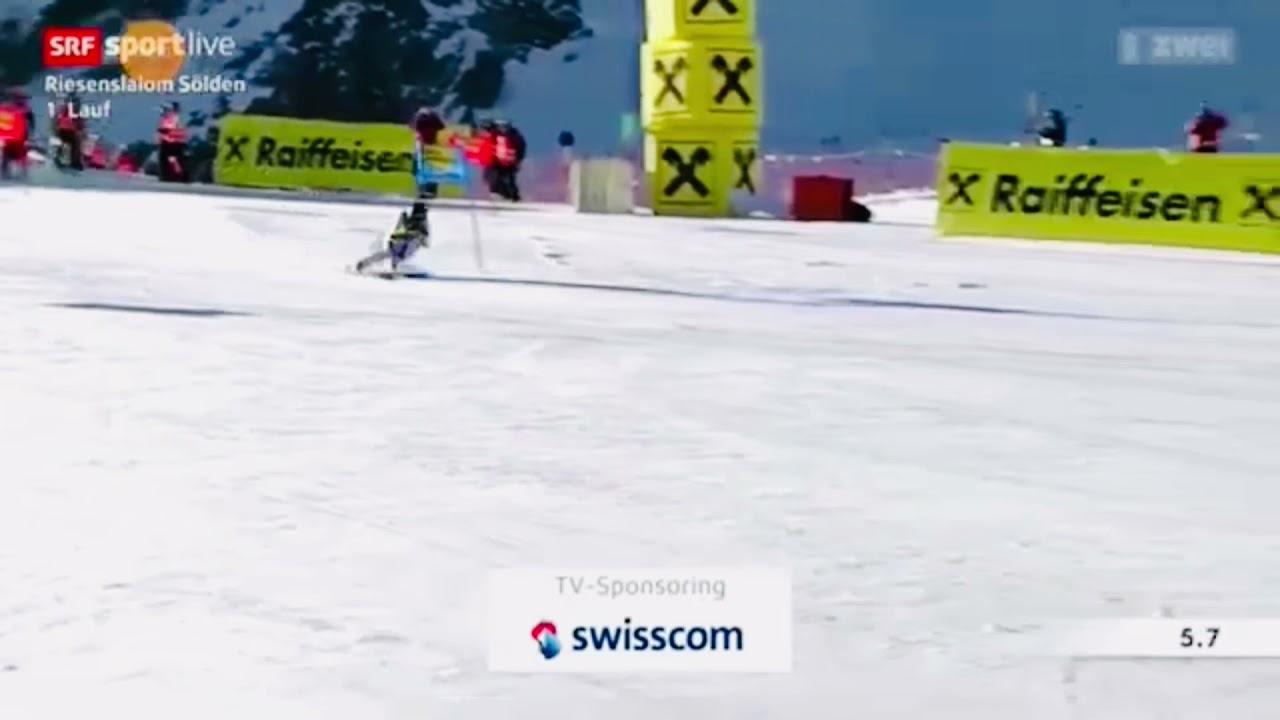 Lara Gut-Behrami Giant Slalom Run1 in Sölden 21/22