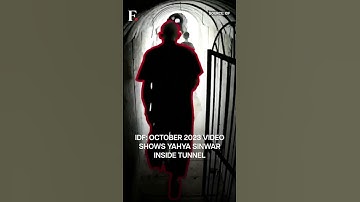 IDF Spots Hamas’ Yahya Sinwar Inside Gaza Tunnel | Subscribe to Firstpost