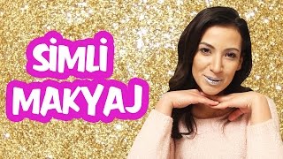 Simli Makyaj Nasıl Yapılır? Makyaj Trendi Cemre Melis Çınar - Melodiy