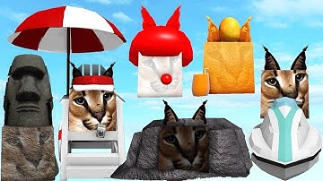 FIND the FLOPPA MORPHS *How to get ALL 6 NEW Floppa Morphs and Badges* PART 49! Roblox