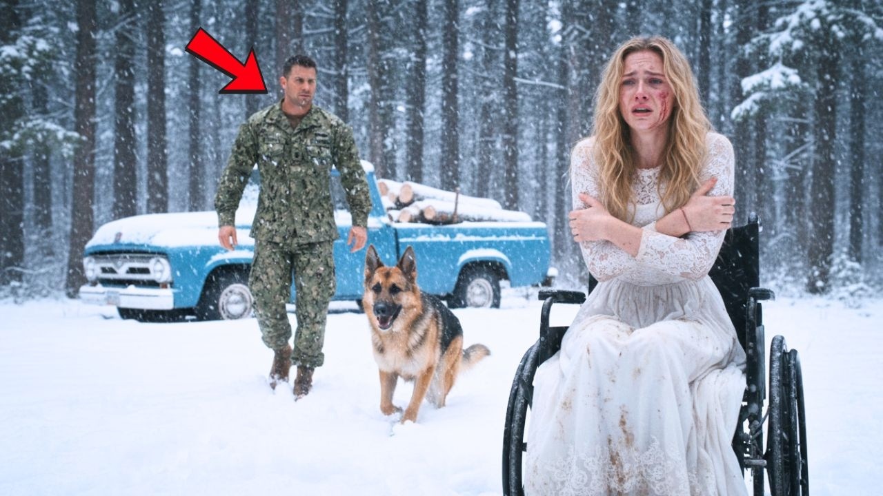 A Navy Seal & K9 Save a Wheelchair Bride — Unaware She’s a Billionaire Who Changes Their Lives