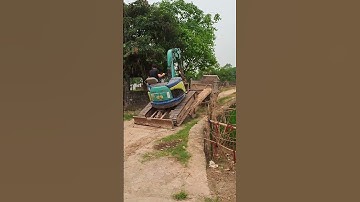 Chế xe chuyên dụng chở máy xúc bánh xích #excavator #construction #tractor