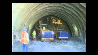 Caldecott advancing NATM excavation