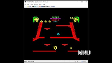 Cauldron 2 ZX Spectrum. Player: MNU