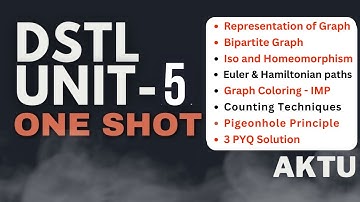 DSTL Btech 2nd year aktu | Unit 5 One Shot Video | 3 Year PYQ solution | Aktu exam