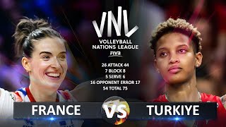 France Vs Türkiye Womens Vnl 2024