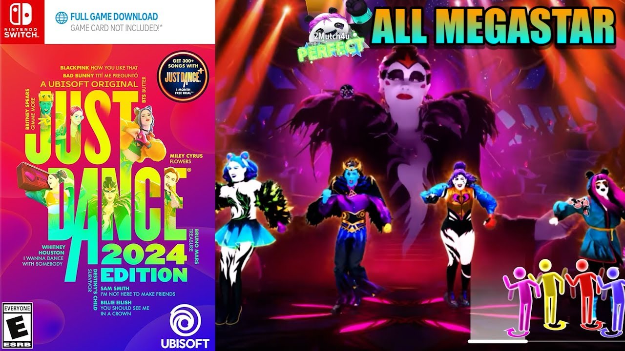 Just Dance 2024 (All Megastar) [100] Switch Longplay YouTube