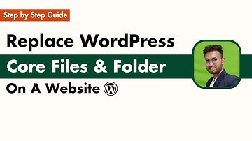 How to Reinstall WordPress Core Files to Fix and Restore Your Site