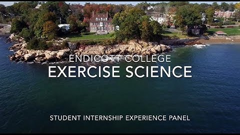 Exercise Science: Student Internship Panel