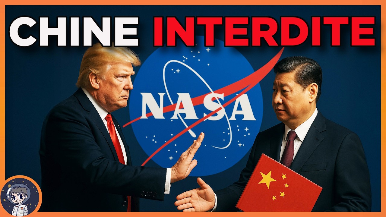 La NASA vient de BLOQUER tous ses ACCÈS aux CHINOIS ! - Le Journal de l'Espace #308 - Actu spatiale