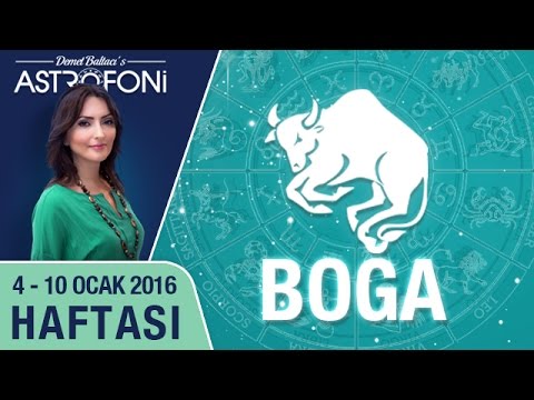 BOĞA Burcu Haftalık Yorumu 04-10 Ocak 2016