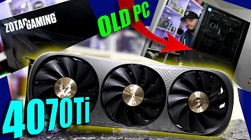 ZOTAC GeForce RTX 4070Ti Trinity OC: Can a new GPU save my old PC?