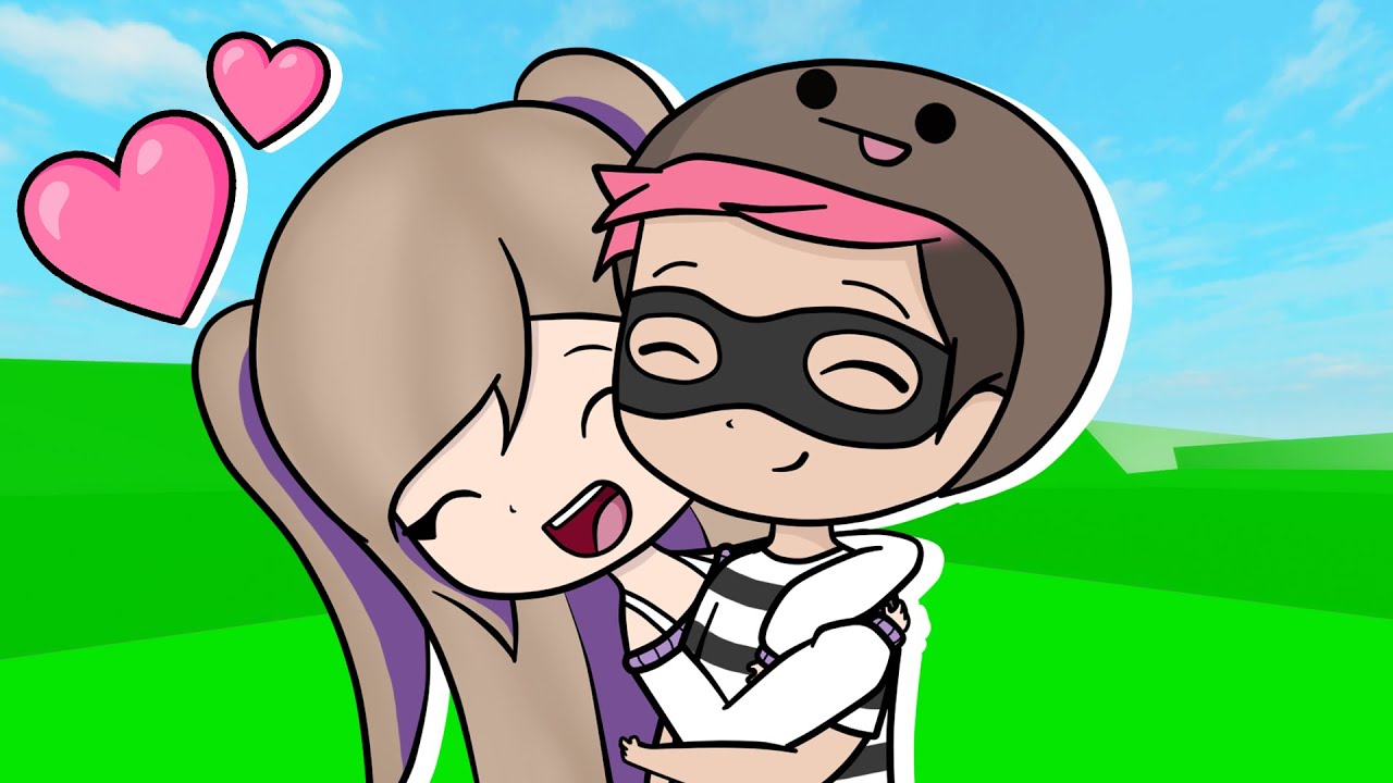 Lyna se Enamora de un CRIMINAL en Brookhaven Roblox