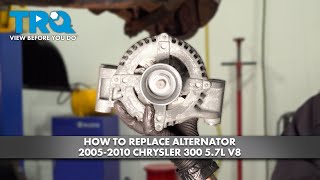 How to Replace Alternator 2005-2010 Chrysler 300 5.7L V8