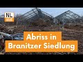 Cottbus  abriss in branitzer siedlung luft  baumuniversitt entsteht  so geht es weiter