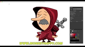 How to Draw and Animate in Adobe Animate CC - Drawing and animating a cartoony Medival Character