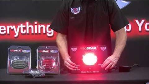 Training: Custom Dynamics ProBEAM  LED Motorcycle Taillight Education