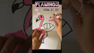 Celebrity Paper Craft🦩for Kids| Easy Flamingo Drawing & Coloring for Kids | How To Draw A Flamingo for Kids Wealth