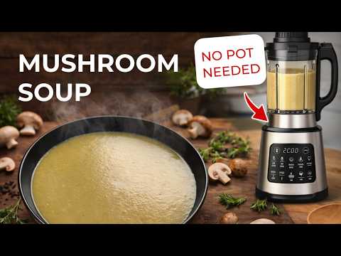 Can You Make Mushroom Soup In A Soup Maker