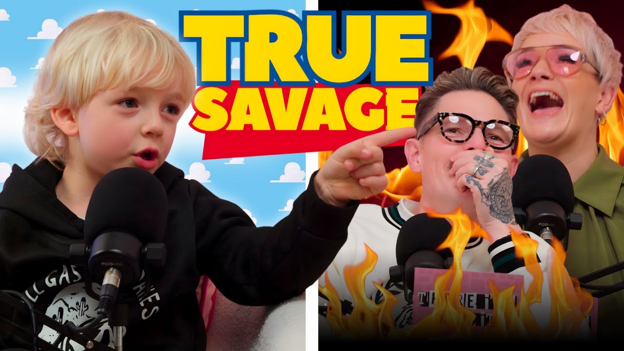 Our 4-year-old ROASTS us... There I've Said It The Podcast (Ep.23)