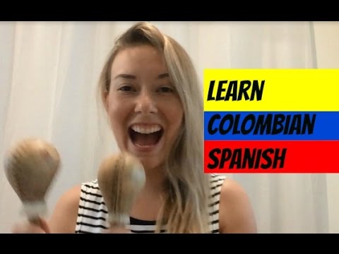 Learn Colombian Spanish with Sarepa - Palabras Colombianas