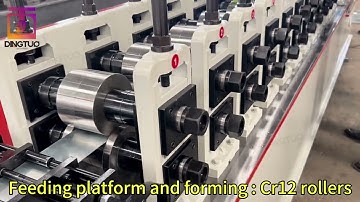 Popular Storage Rack Shelf Bracing Roll Forming Machine