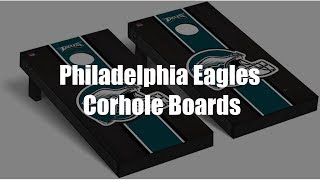 Philadelphia Eagles Cornhole Boards