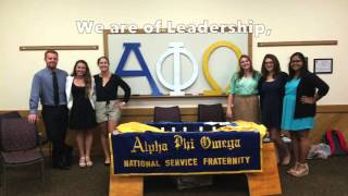 What is Alpha Phi Omega?