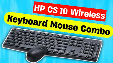 budget wireless keyboard & mouse combo | HP CS 10 Wireless Keyboard Mouse Combo | Unboxing & Review