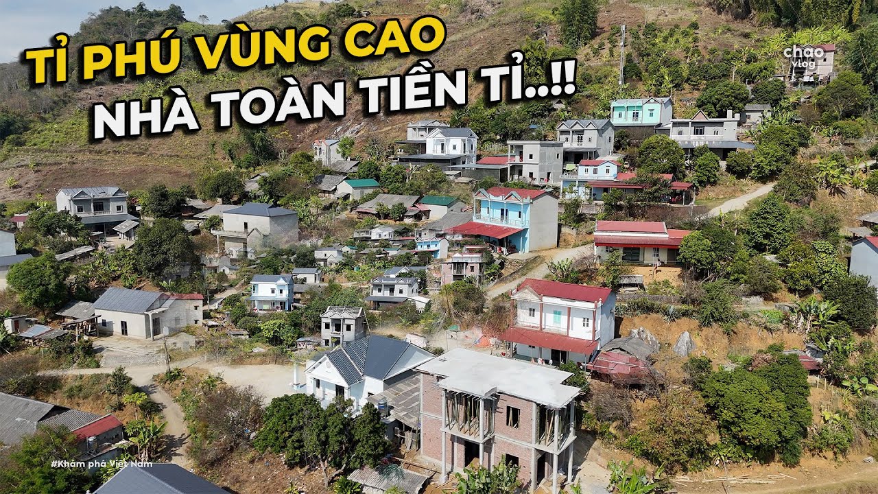 Tỷ Phú Gặp Ngôi Làng Này Cũng Nể Đôi Phần.. Quá Khâm Phục Người Vùng Cao Kiếm Tiền Xây Nhà Tiền Tỷ!