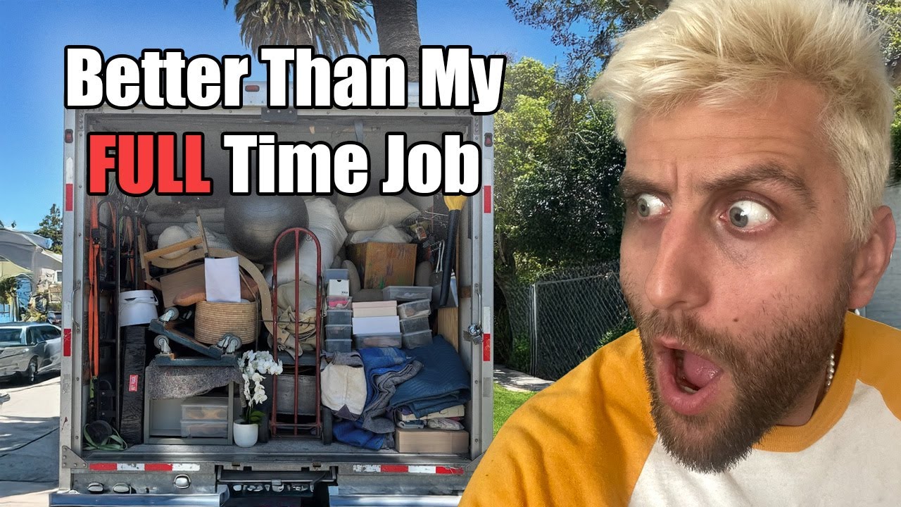rewrite this title My Side Hustle Makes More Money Than My Real Job – Flipping Junk Month 1