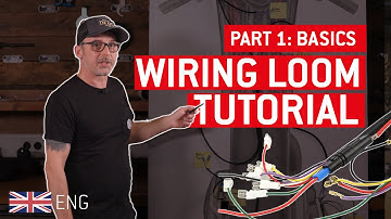 WIRING LOOM Basics For The Right Tuning SIP Tutorial Part 1 🛵🔧 {english}