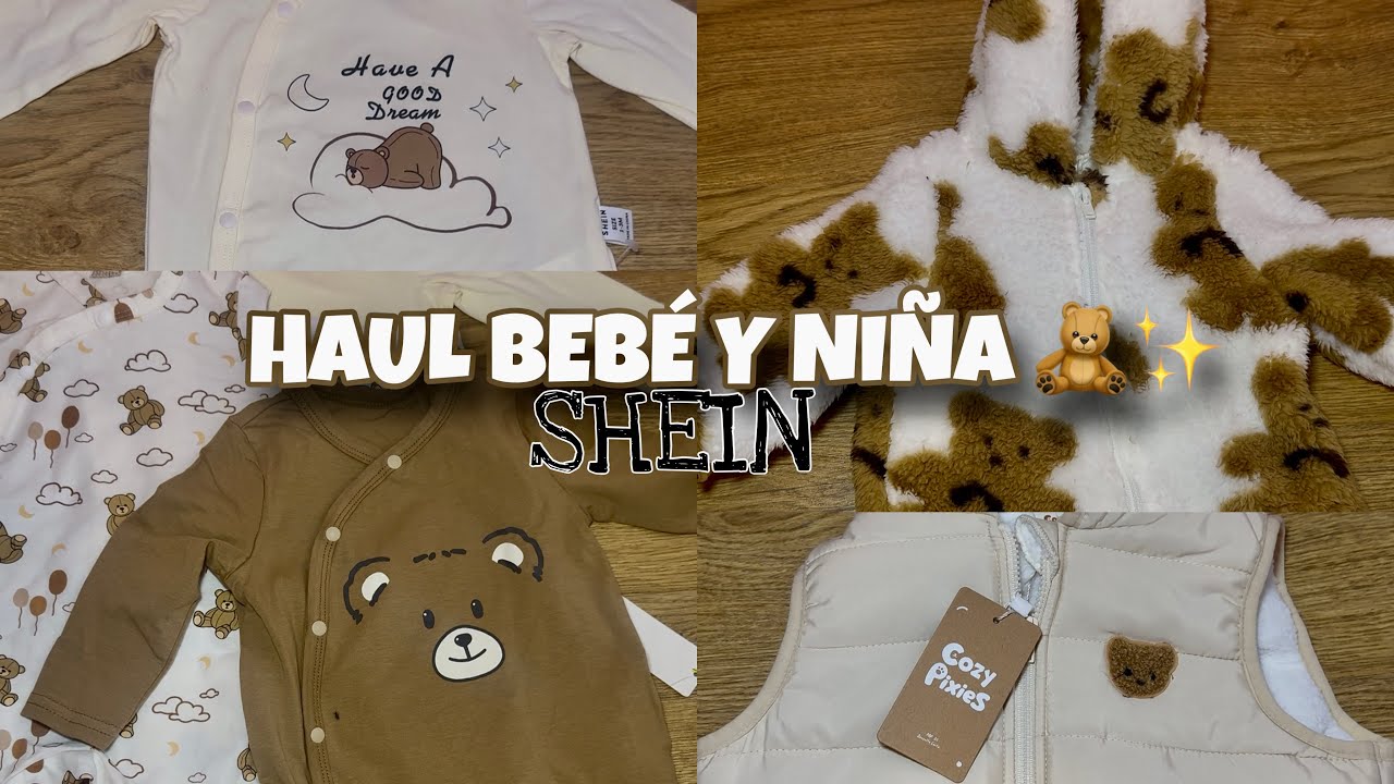 HAUL SHEIN recién nacido y niña!!!! 👶🏼👧🏻 pedido Baby&Kids !!! 