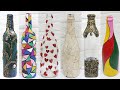 10 Diy glass bottle decoration ideas | Home decorating ideas