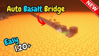 How to make auto basalt bridge maker in Minecraft (2026)