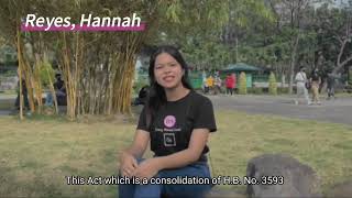 It's all about the National Service Training Program (NSTP)
