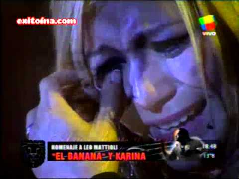 Exitoina.com - Karina y El Banana homenaje a Leo Mattioli