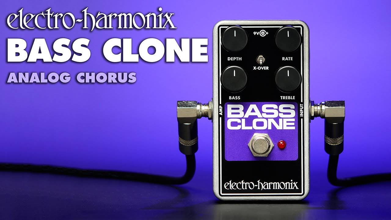 Electro-Harmonix Bass Clone Chorus Pedal - YouTube
