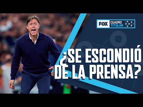 CONTROVERSIAL expulsion of Matías Almeyda in Rayados' DEFEAT | Cuadro Titular