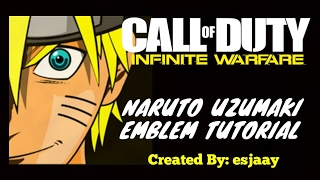 NARUTO UZUMAKI INFINITE WARFARE EMBLEM TUTORIAL