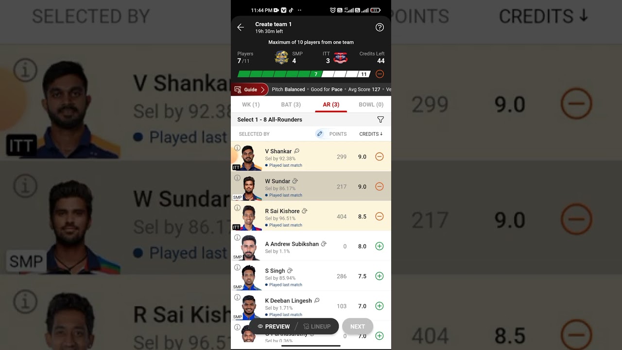 smp vs itt dream11 prediction today