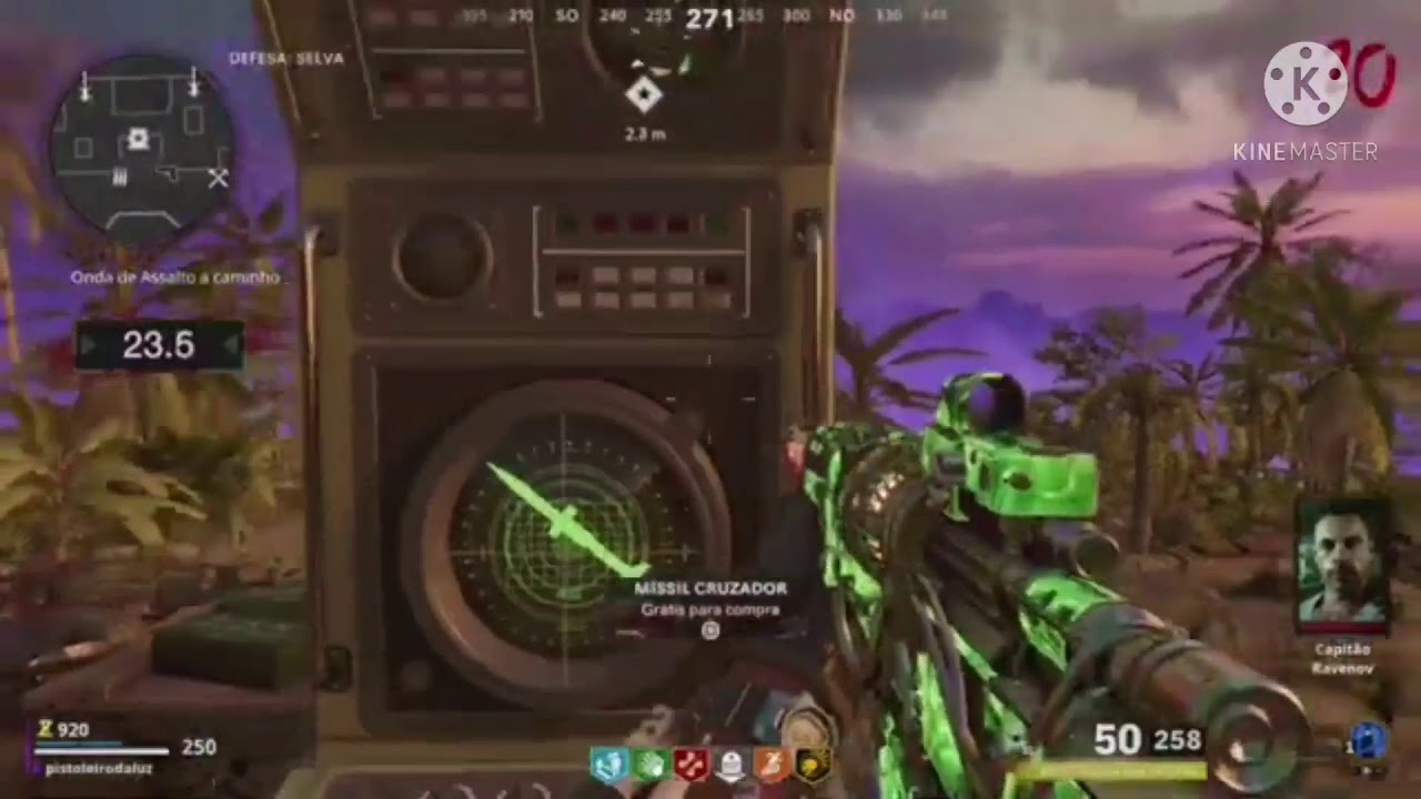 gameplay com a nova ray gun firebase z call of duty cold war