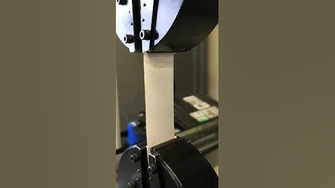 Video falla a tension de cinta verde tape casting YSZ