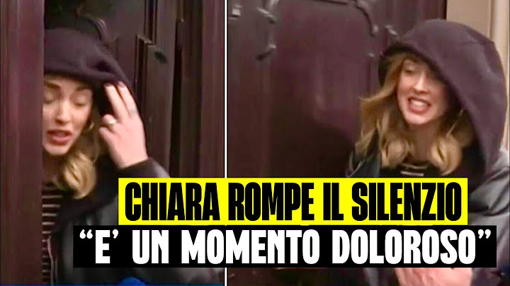 ULTIM'ORA CHIARA FERRAGNI ROMPE IL SILENZIO FUORI DALLA PSICOLOGA: "È UN MOMENTO DOLOROSO"