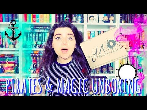 AUGUST YA CHRONICLES PIRATES & MAGIC UNBOXING || G-Swizzel Books ♔ - YouTube
