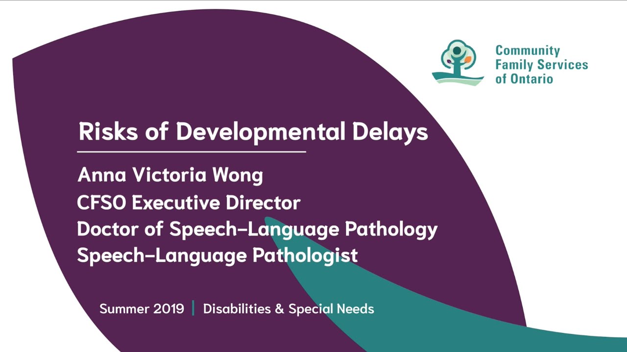 Risks of Developmental Delays in English