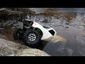 INSANE! RC Truck Drives Under Ice!! Axial SCX10 Toyota Hilux RCFRENZY