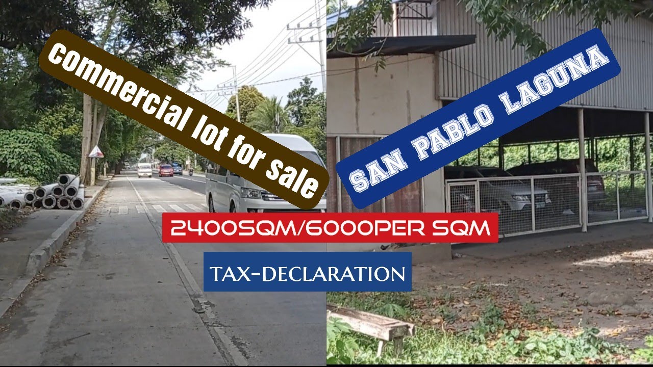 commercial lot for sale/san pablo laguna YouTube